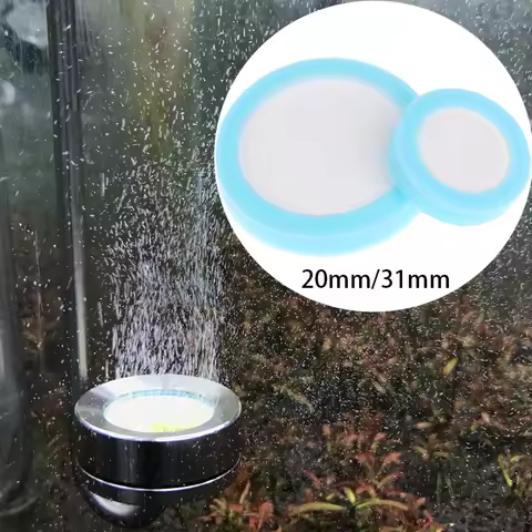 Ceramic Aquarium CO2 Diffuser Reactor Nano Refinement Disc Replacement Slice CO2 Aquarium Aquatic Fi