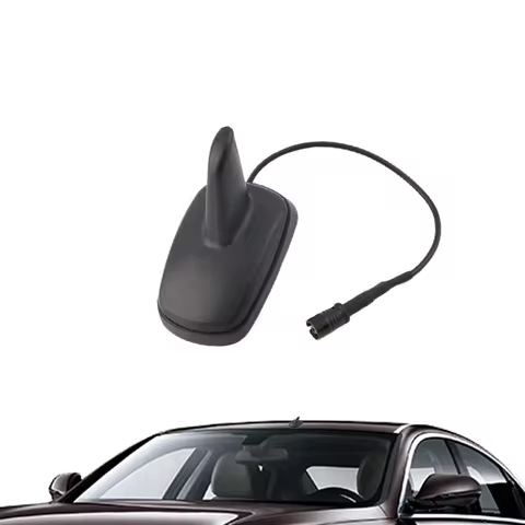 Shark Fin Antenna Black Car Style AM FM Radio Antenna Navigation Aerials Accessories for Vehicles fo