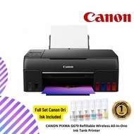 CANON PIXMA G670 Refillable Wireless All-In-One Ink Tank Printer
