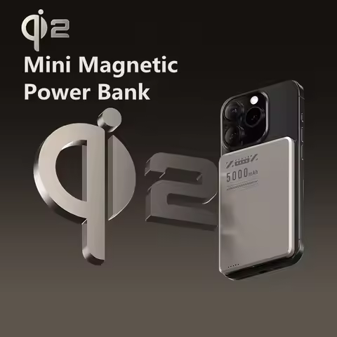 2025 New Magnetic Powerbank Portable For MagSafe External Battery Apple Samsung Wireless Charger Spa