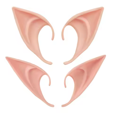 1-10 Pairs Elf Ears Monster Ears Goblin Ear Latex Elf Ears Halloween Cosplay Masquerade Costumes Hal