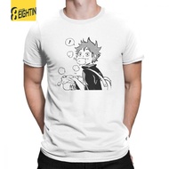 Hot sales Men T Shirt Haikyuu Hinata Eating Senpai'S Pork Buns Comic Apparel Male Big 649884