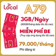 (ƯU ĐÃI LỚN) Sim 4G 5G Mobifone Local A69 A79 A89 A99 Full Data Tốc Độ Cao Gọi Tới Cháy Máy Gia Hạn 