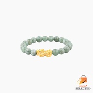 AURORA Selected สร้อยข้อมือปี่เซียะหินมงคล ทองแท้ 99.9% น้ำหนัก 0.9 กรัม [Design]