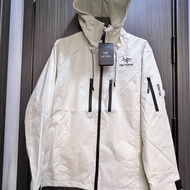 Arcteryx แบรนด์นกปัก SV Softshell Windproof เสื้อกันหนาว Hooded Outdoor Mountain Jacket เสื้อกันหนาว