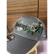 NE 9 Forty LA Lakers Chracoal Rose Baseball Cap Adjustable Snapback