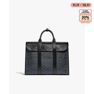 COACH - Cặp xách nam chữ nhật Gotham Portfolio In Signature Canvas C5319-JIO1U