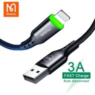 Mcdodo 3A Fast Charging Cable Auto Disconnect Off for lP - 1.2M (CA-7410)