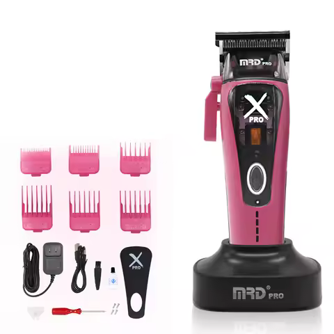 MRD X PRO Hair Clippers,11500RPM High Speed Professional Vector Motor Cordless Hair Clipper Intuitiv