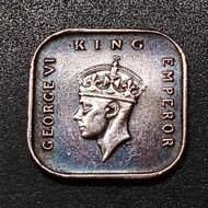 British Malaya King George VI 1/2 Cent 1940