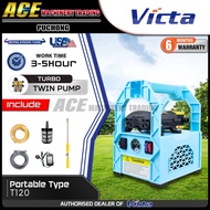 VICTA T120 Twin Pump Battery Sprayer Portable Type 12V Complete Set Turbo Battery Sprayer Pump Power