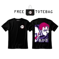 RAFTELCO - DEMON SLAYER T-SHIRT - AKAZA T-SHIRT - ANIME T-SHIRT - ANIME TSHIRT - DEMON SLAYER TSHIRT