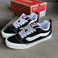VANS PREMIUM - SEPATU VANS KNU SKOOL BLACK AND WHITE SNEAKERS FOR MEN AND WOMEN 100% PREMIUM SNEAKER