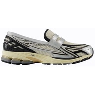 1906L Silver Metallic Black Shoes SKU U1906LOB