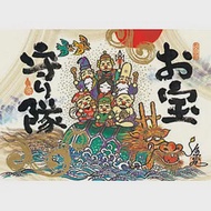 【台製拼圖】HM52-615 七福神與玄武 (520片)