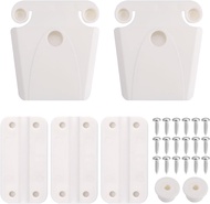 BOXOB Cooler Hinge and Latch and Screws Kit Including 3 Cooler Hinges 2 Latches 2 Cooler Posts Repla