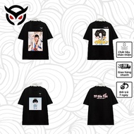 TF family black t-shirt, TF family t-shirt. Chu Chi Ham, Ta Hang full size unisex.