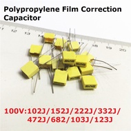 20PC Polypropylene Film capacitor 100V 102J100 152J100 222J100 332J100 472J100 682J100 103J100 123J1