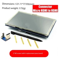 หน้าจอแสดงผล 5 นิ้ว 800×480 TFT LCD สำหรับ Raspberry Pi จอแสดงผล จอสำหรับ Raspberry Pi ความระเอียดส