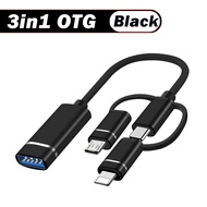 3in1 USB 3.0 Type C OTG Adapter USB C adapter Type C Micro iPhone OTG Lightning to USB adapter USB Data Sync Adapter iPhone OTG adapter Converter