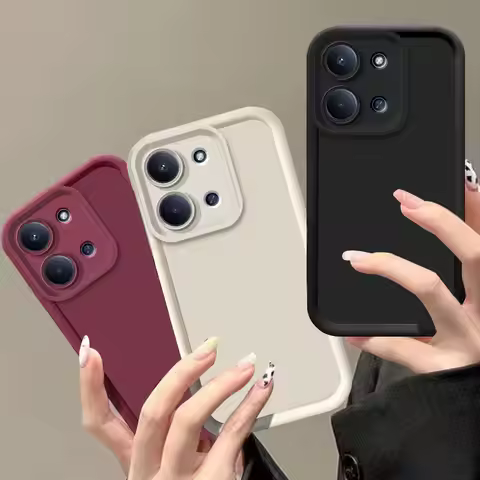 For Redmi 15C 4G Case Soft Silicone Bumper Protect Cover For Xiaomi Redmi 15C 4G 5G Redmi15c Candy S