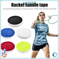 AMBER Badminton Racket Towel Tape, Polyester Durable Tennis Racket Overgrips Tape,  5M Non-slip Tape