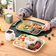 Fat-reduced Meal Tray Children's Plate Baby Plate Lunch Plate Breakfast Plate Fruit Plate Compartmen