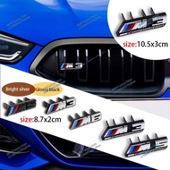 3D ABS M Competition Logo  Emblem Car Front Grill Badge For M1 M2 M3 M4 M5 M6 M7 M8 F48 G01 E84 E83 