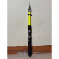 Fiber surf fishing rod
