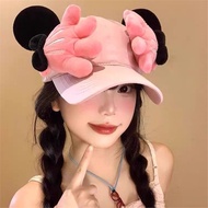 2025 Cartoon Bow Palm Baseball Cap Sunshade Cap