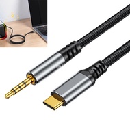 【MT】 Soft Auditory Cable Type C To 3 5mm Bidirectional Transmission Noise Cancelling