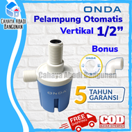 Pelampung Otomatis Tandon Toren Kran Air Tanpa Listrik ONDA 1/2 Inch