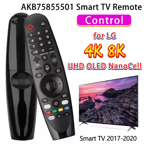 AKB75855501 MR20GA Infrared Remote NO Voice Pointer Function Remote Commander for LG Smart TV 2017-2