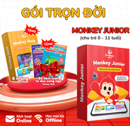 Monkey JUNIOR(Trọn đời) - Tiếng Anh cho bé 0-11 Tuổi