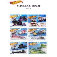 Hot wheels super rigs trailer BDW51