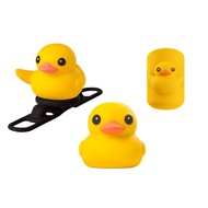 Bone 蹦克 / 單車配件禮物組-派提鴨 角色氣嘴蓋 煞把保護套破風