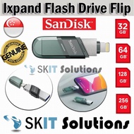 SanDisk iXpand Flip OTG Flash Thumb Pen Drive Thumbdrive Flashdrive Pendrive USB 3.1 ★32GB 64GB 128G