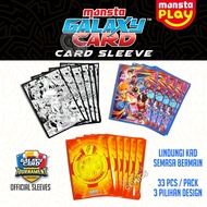 Monsta BoBoiBoy Galaxy Card : Card Sleeves - 3 Designs