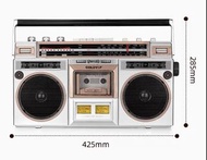 卡式帶機  cassettes tape player 錄音機 復古 80年代 old fashion 收音機 錄音機 多功能播放機