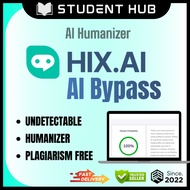 HIX BYPASS HUMANIZE AI text ANTI plagrism AI checker