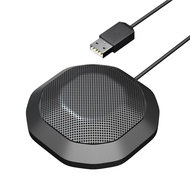 Computer Microphone 360° Omnidirectional High Sensitivity Mic Desktop USB