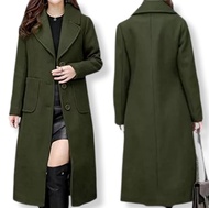 blazer panjang cewek wanita dewasa super jumbo ld 120 130 140 bb 80 90 100 long coat wanita panjang