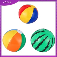 CHIZH หลากสี สระว่ายน้ำ ลูกบอล ของเล่นฤดูร้อน ลูกบอลชายหาด เป่าลม สำหรับเด็ก