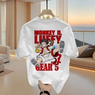 2025 New | One Piece Luffy Gear 5 | Heavy Cotton | Men's Short Sleeve Tshirt