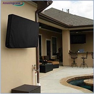 AMAZ Outdoor TV Cover For 40in - 58in TV Waterproof Full Screen Protection Cover For Indoor Dust-proof Shell