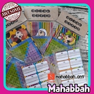 [Ready Stock] Kad Bijak Sifir Bersaiz Poket