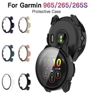 Garmin Forerunner 265 265S case PC Hard Protective Case With Screen Protector for Garmin Forerunner 