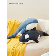 plushie pillow long pillow sofa pillow Lingli Whale Doll Pillow Sofa Cute Shark Plush Toy Graduation