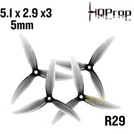 HQProp R29 5.1×2.9×3 (2CW+2CCW) 5mm Hole 3-Blade Propeller (2pairs/4pcs) HQR29