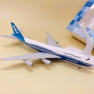 MÔ HÌNH MÁY BAY BOEING 747 MÔ HÌNH KIM LOẠI CAO CẤP 20CM CÓ BÁNH XE